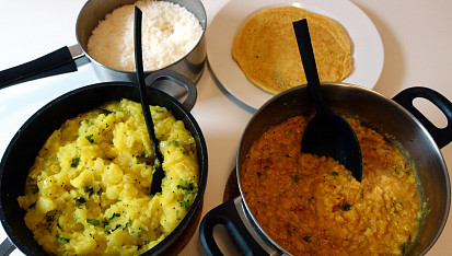 Aloo masala (brambory po indicku)