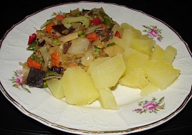 Asijská zeleninová směs