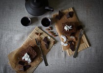 Bezlepkové brownies s kokosem