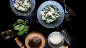 Bezlepkové gnocchi se špenátem a ricottou
