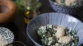 Bezlepkové gnocchi se špenátem a ricottou