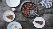 Bezlepkový třešňový clafoutis