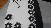 Black and white