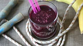 Borůvkové smoothie s chia semínky
