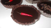 Čokoládové košíčky s chilli