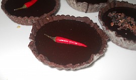 Čokoládové košíčky s chilli