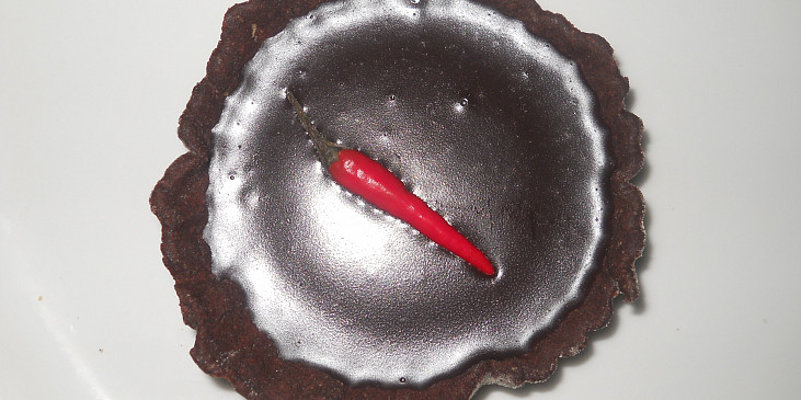 Čokoládové košíčky s chilli (Varianta s chilli)