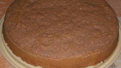 Čokoládový dort  "INDIÁN", vůbec prášek do pečiva nechyběl