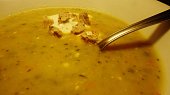 Cuketo-čočková kari polévka