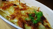 Fenykl zapečený s mozzarellou a semínky