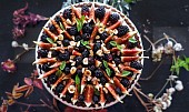 Fíkovo-ostružinový podzimní koláč