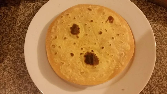 Indické placky ze sladkých brambor