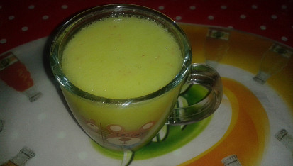Jablečné smoothie se skořicí a zázvorem, Tuto je mojesmothie.Robievam si ho velmi casto.