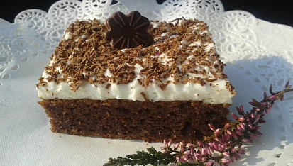 Jablková buchta s tvarohem