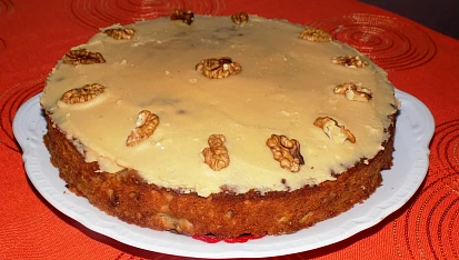 Jablkový koláč s javorovým sirupem