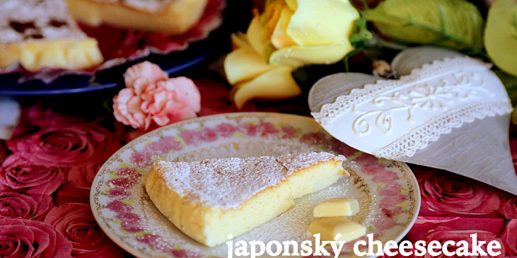 Japonský cheesecake ze 3 surovin
