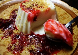 Kokosová panna cotta