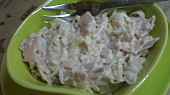 Kuřecí řízek v kokosu s orlovským salátem