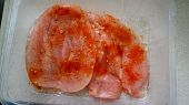 Kuřecí steak  a salát s polničkem