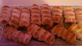 Listové těsto francouzské, trubičky