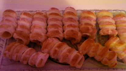 Listové těsto francouzské, trubičky