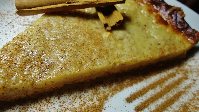 Mléčný koláč - Milk Tart