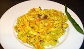 Mrkvová rýže s kurkumou