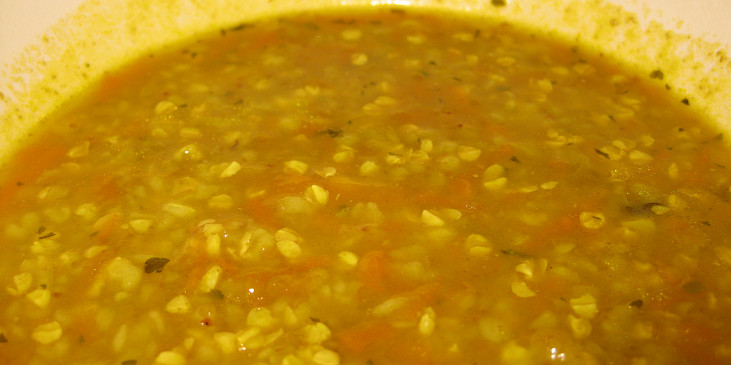 Pohanková polévka s mrkví