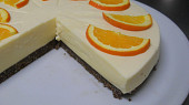 Pomerančový cheesecake