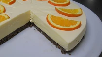 Pomerančový cheesecake