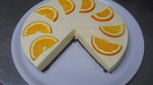 Pomerančový cheesecake