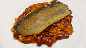 Pstruží filet na mexických fazolích (Pstruží filet na mexických fazolích)