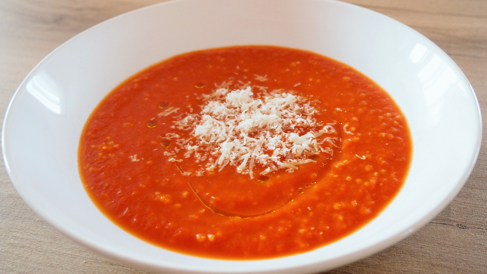 Rajčatová polévka - zimní s jáhlami