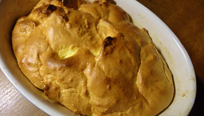 Salcburské noky s meruňkami