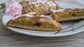 Šátečky s pudinkovou Amaretto náplní (mřížky)