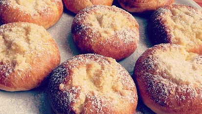 Šlehačkové koláčky, Šlehačkové koláčky podle Milky