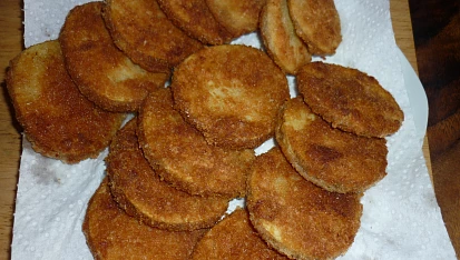 Smažené "erteple", Smaženéá kolečka brambor