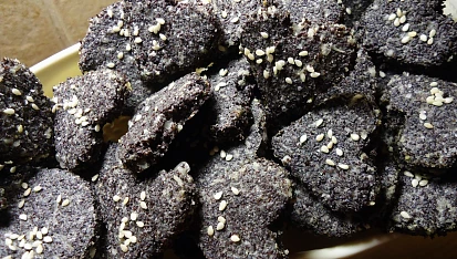 Sýrovo-makové sušenky