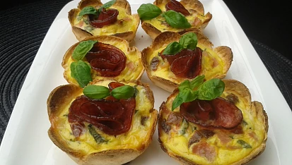 Tortillové košíčky