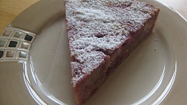 Tvarohovo-malinový koláč