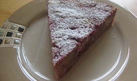 Tvarohovo-malinový koláč