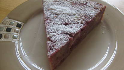Tvarohovo-malinový koláč