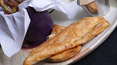 Vegan fish and chips