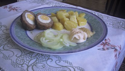 Vejce v kabátku