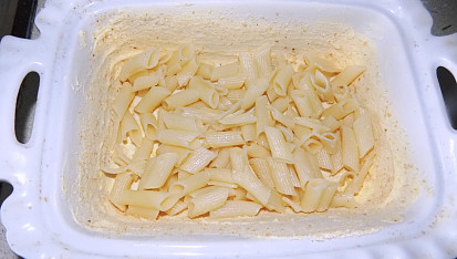 Zapékané makaróny s jablky