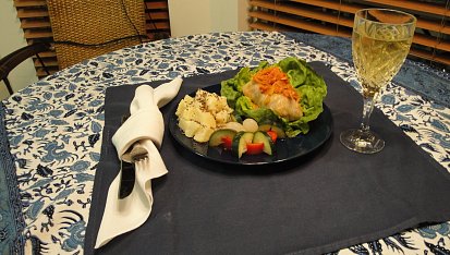 Zelné závitky s hovězím masem a vařenými brambory