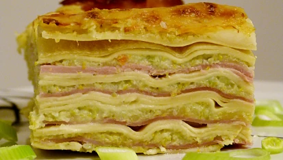 Brokolicové lasagne