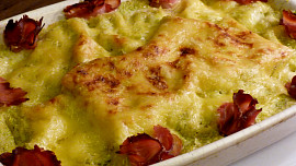 Brokolicové lasagne