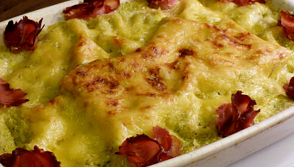 Brokolicové lasagne