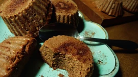 Čoko-lučinové muffiny ze tří surovin